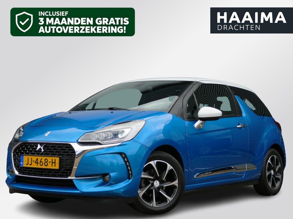 DS 3 1.2T So Chic | 110PK | AUTOMAAT | Navigatie | DAB+ | Achteruitrijcamera | Parkeersensoren Voor & Achter | Sportstoelen | Apple Carplay & Android Auto