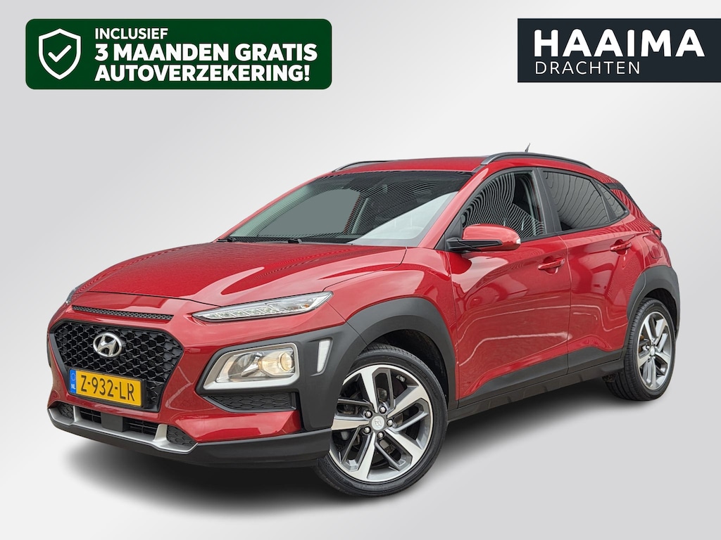 Hyundai Kona 1.0T Essence | Airco | Cruise Control | Bluetooth telefoonverbinding | 18'' Lichtmetalen velgen | Lane Assist