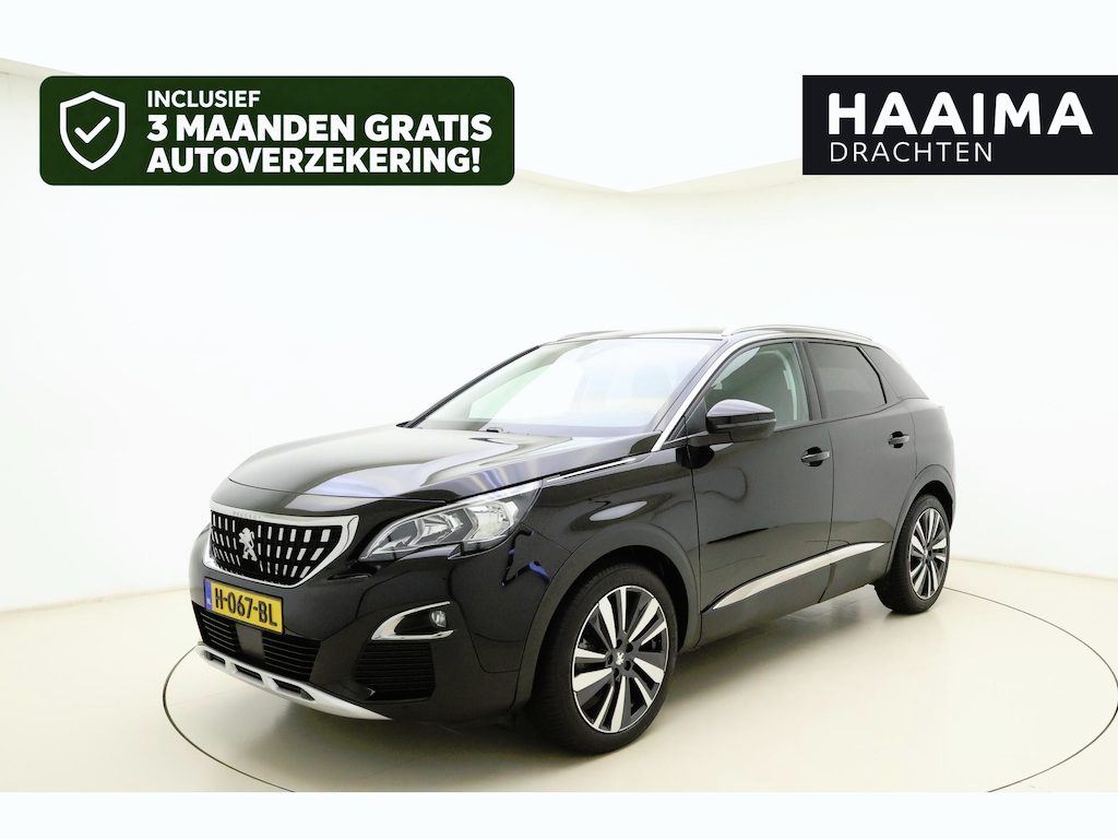 Peugeot 3008 1.2T Allure | 130PK | Elektrische Achterklep | Afneembare trekhaak | Keyless Entry & Start | 19'' Lichtmetalen velgen | Navigatie | DAB + | Camera Achter | 1e eigenaar!