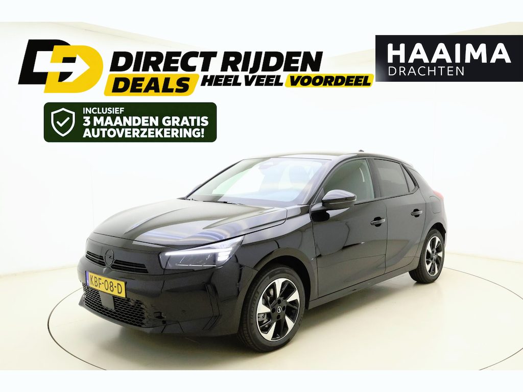 Opel Corsa-e Electric Long Range GS 51 kWh | Keyless Entry & Start | Climate Control | Navigatie | Extra getint glas | Camera | Parkeersensoren voor & achter | Full LED