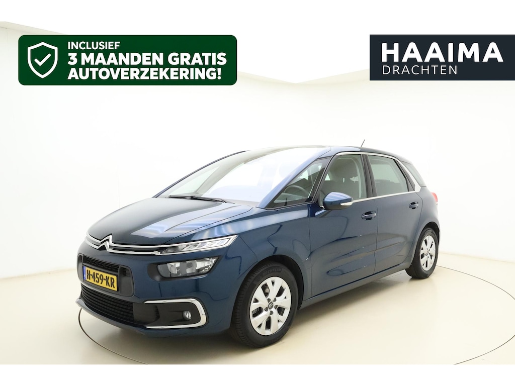 Citroën C4 SpaceTourer 1.2T Business | 130PK | Automaat | Elektrische achterklep | Climate Control | Navigatie | Cruise Control | Camera achter | Stoelen voor met massagefunctie | Slechts 44.336 km!