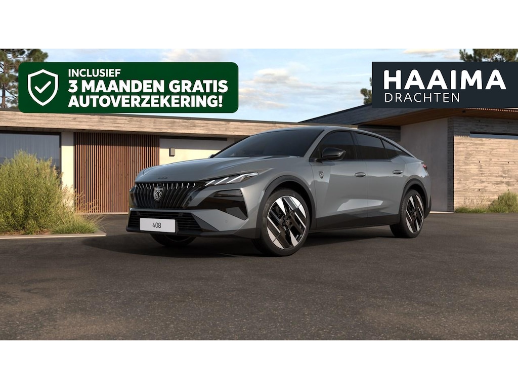 Peugeot 408 1.2 GT Exclusive Hybrid 145 | NIEUW | Uit voorraad leverbaar! | Schuif/Kantel dak | Focal Audio | Camera rondom | Stoelverwarming voor en achter | Elektrisch verstelbare voorstoelen | Dodehoek detectie | Elektrische Kofferklep