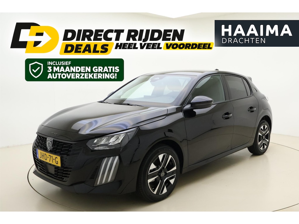 Peugeot 208 1.2 Hybrid 110 e-DCS6 Allure | 360° Camera | Navigatie | Apple Carplay & Android Auto | 16'' LM Velgen | Climate Control