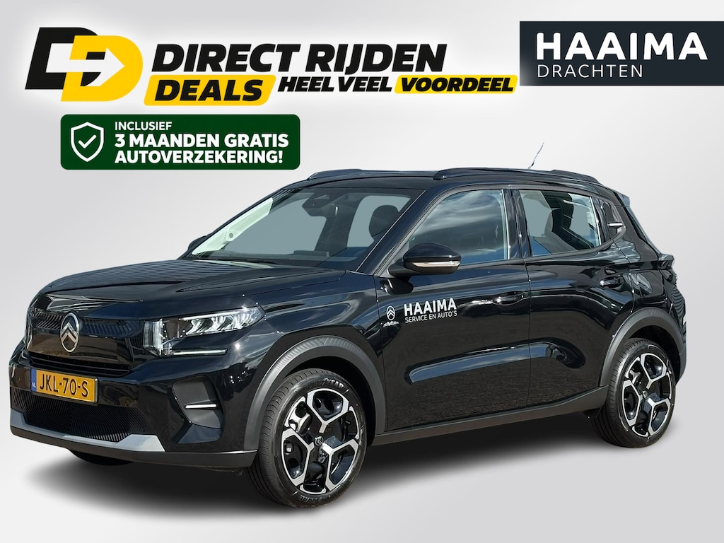 Citroën C3 1.2 Turbo 100pk Plus | Apple Carplay/Android Auto | Comfort Seats | Parkeersensoren | Cruise Control | Airco | Isofix | DAB | Full LED |