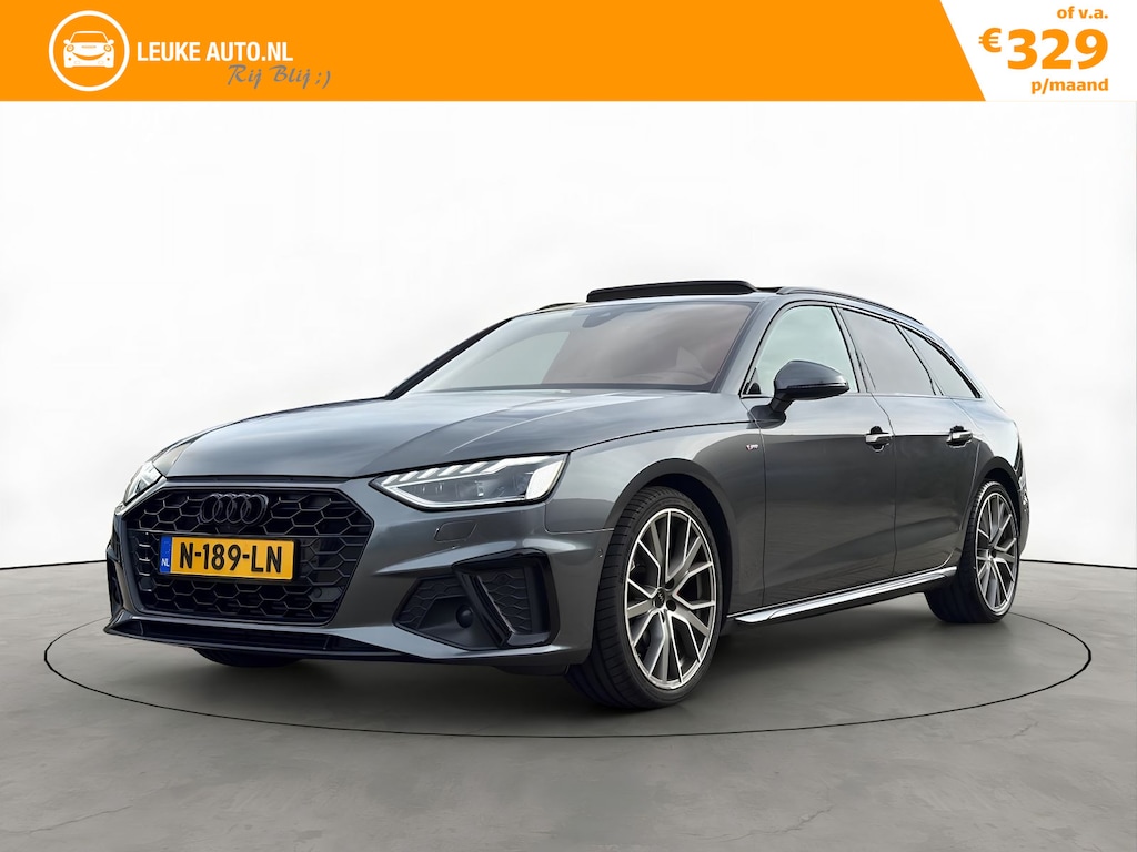 Audi A4 Avant 35 TFSI 3X S-Line Pano Head-UP 360 Camera Dode-Hoek