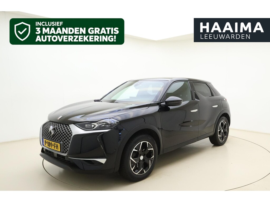 DS 3 Crossback E-Tense Performance Line+ 50 kWh | Navigatie | Camera | Keyless | Lichtmetalen velgen | Parkeersensoren | Extra getint glas