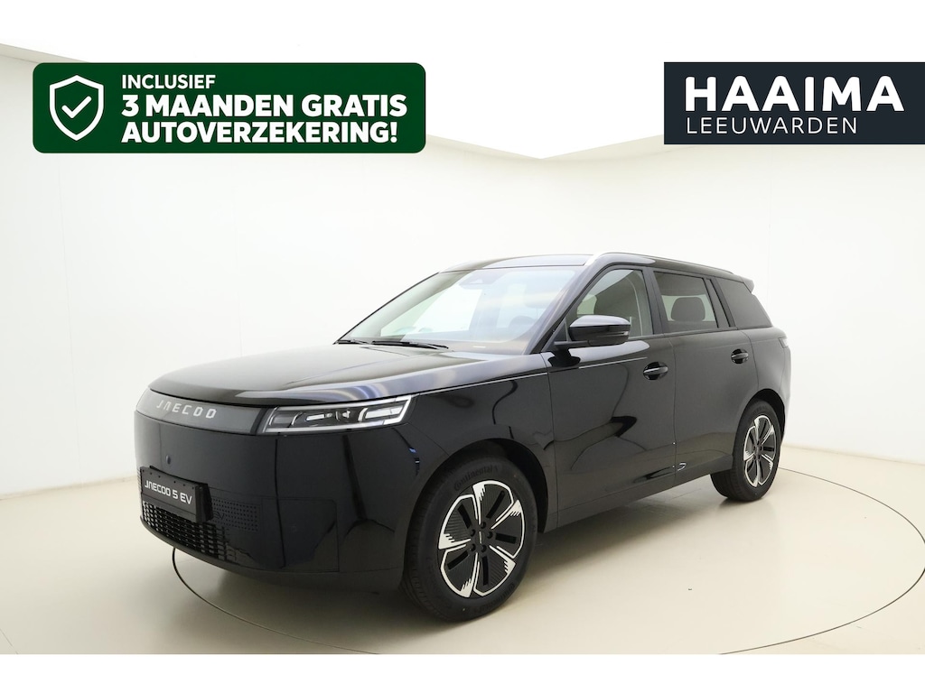 Jaecoo 5 EV Exclusive 61 kWh | Panoramadak | LED verlichting | Camera's rondom | Lederen bekleding | Stoelverwarming/ventilatie | Drive assist | Sfeerverlichting