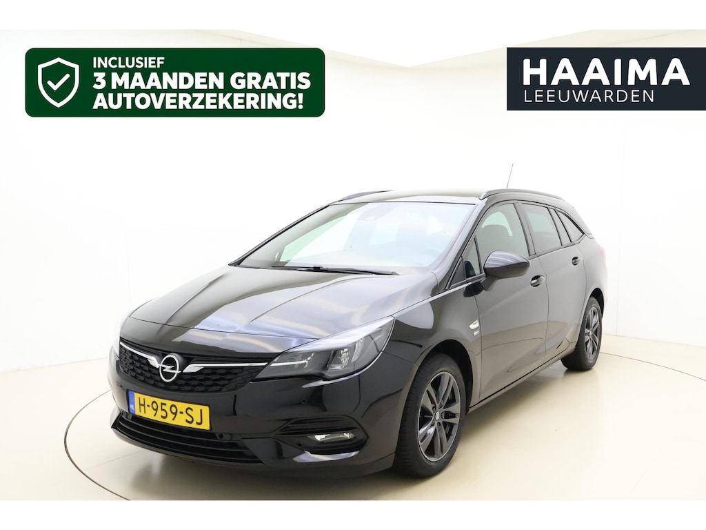 Opel Astra Sports Tourer 1.2 Turbo 130pk Edition 2020 | Navigatie | Achteruitrijcamera | Climate control | LED koplampen | Parkeersensoren | Lichtmetalen velgen | Extra getint glas | Dakrails