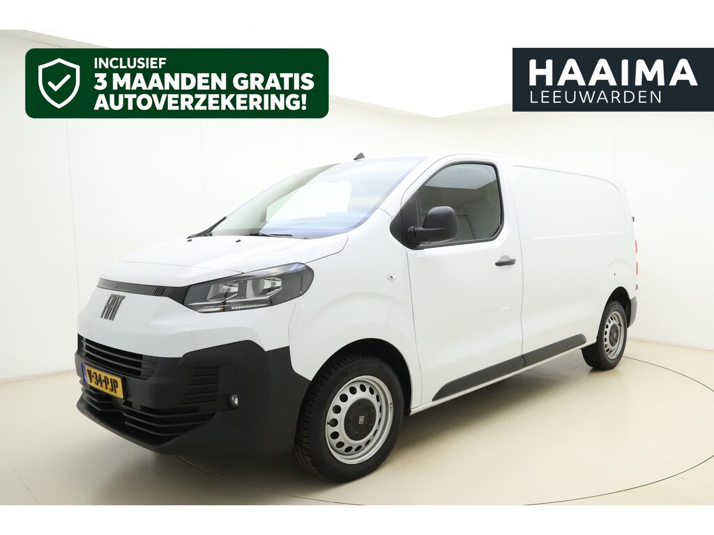 Fiat Scudo 2.0 Diesel 180 S&S L2 Automaat | Navigatie | Camera | Laadruimte betimmering | 3 Zitplaatsen | Mistlampen voor | Cruise control | Airco