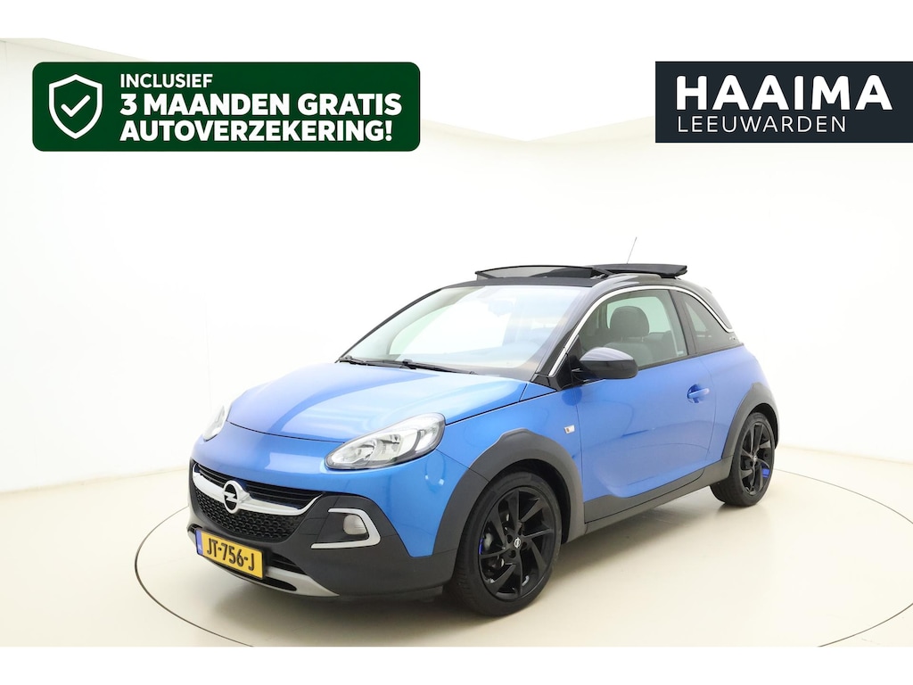 Opel Adam 1.0 Turbo Rocks | Cabrio | Climate control | Stoel & Stuurverwarming | Lichtmetalen velgen black | DAB Radio | Parkeersensoren