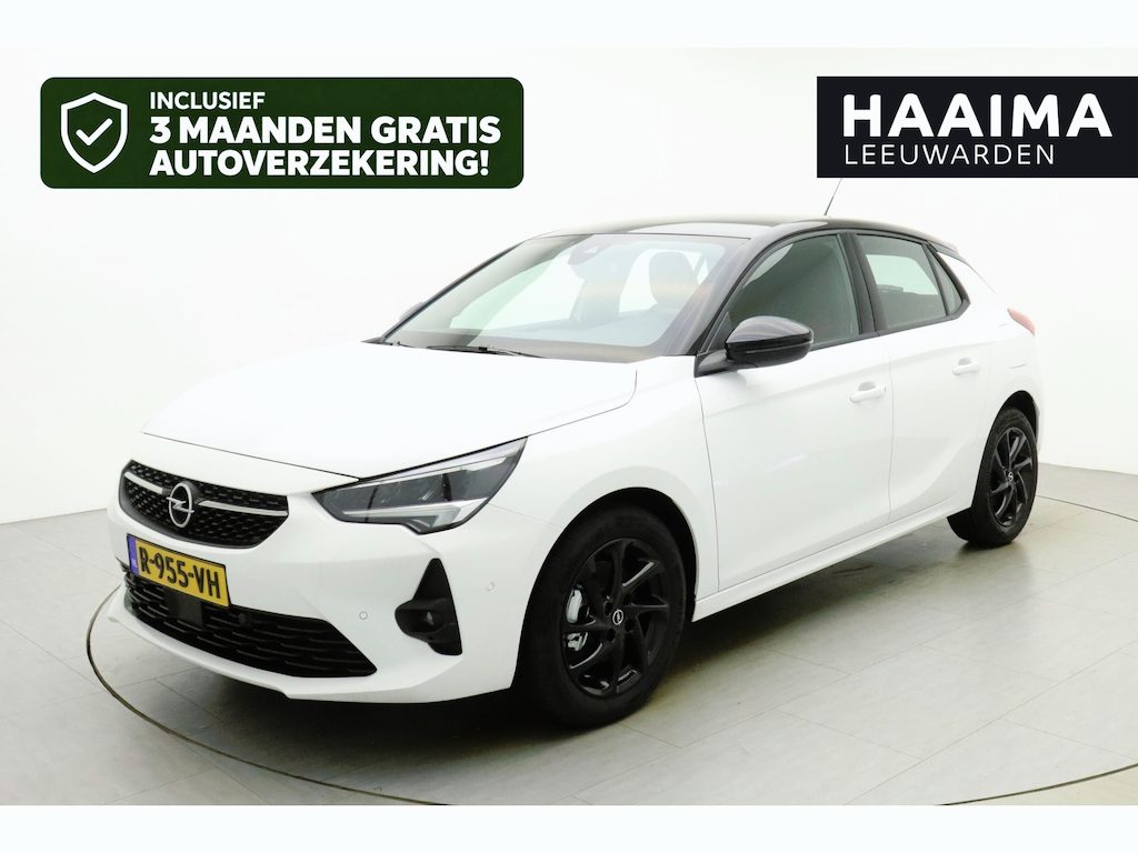 Opel Corsa 1.2 GS Line 100 PK | Navigatie | Climate control | Camera | LED | Zwart dak | Lichtmetalen velgen