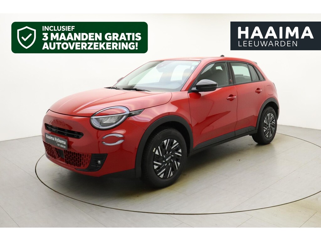 Fiat 600 600e RED 54 kWh | Apple Carplay/Android auto | LED verlichting | Adaptieve cruise control | Lane Assist | Informeer naar de beschikbaarheid |