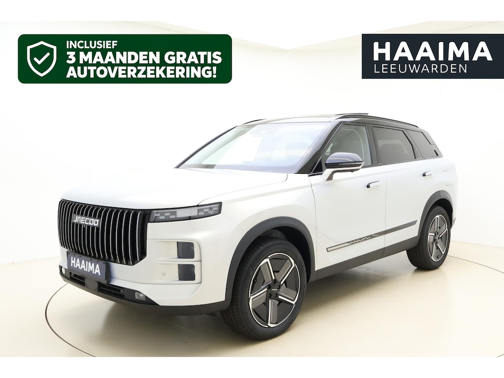 Jaecoo 7 Exclusive | RIJKLAAR INCLUSIEF €2.500,- REGISTRATIEVOORDEEL | Glazen schuif-/ kanteldak | 7 jaar garantie tot 150.000 km | 360 3D Camera | Lederen bekleding | Stoelventilatie & verwarming | Elektrische achterklep | Apple Carplay/Android auto