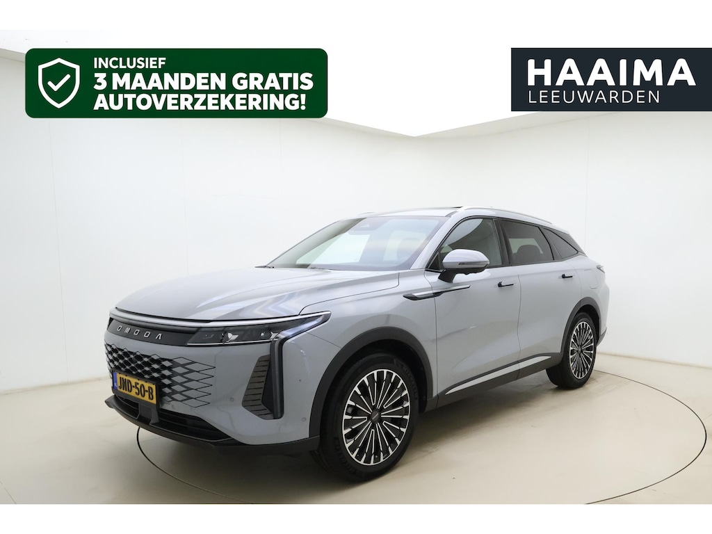 Omoda 9 1.5T-GDi SHS-P Premium 5p 537 PK | 7 Jaar Fabrieksgarantie | Lederen bekleding | Schuif/kanteldak | Keyless | Stoelverwarming en massage | Adaptieve cruise control