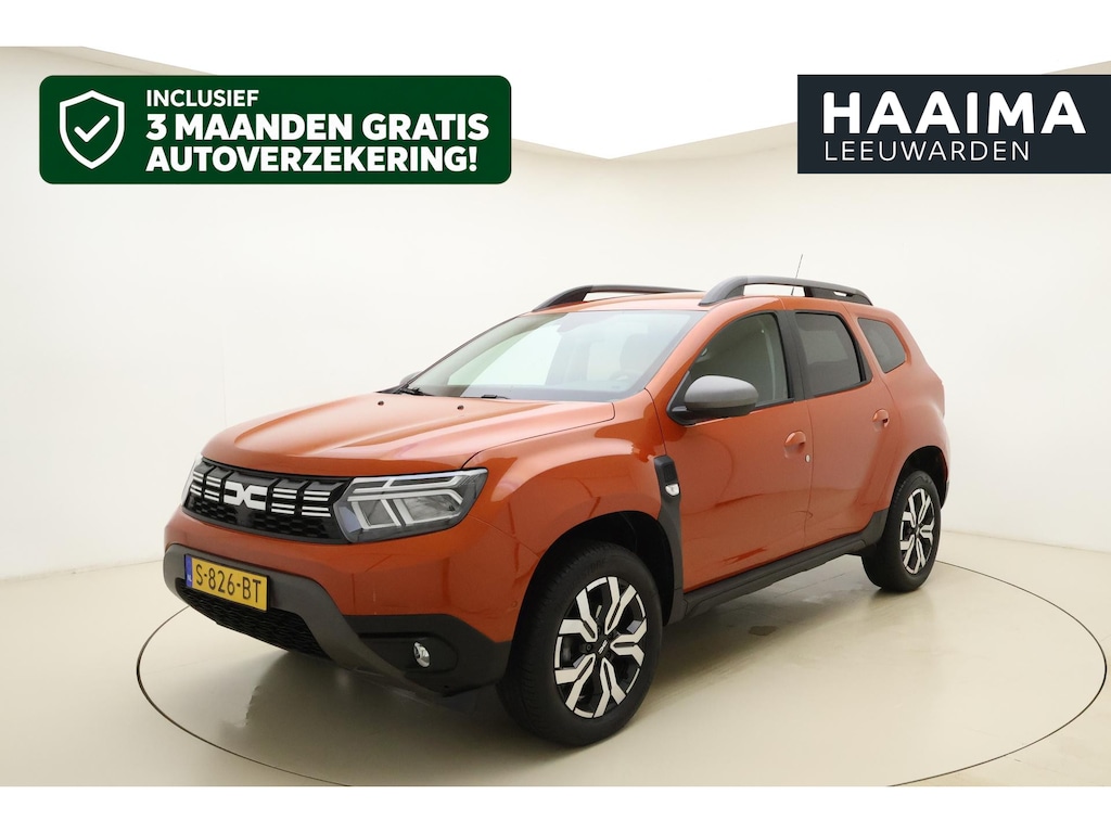 Dacia Duster 1.3 TCe 150 Journey Automaat | Navigatie | Camera | Keyless | Dakrails | Weinig kilometers | Hoge instap | Lichtmetalen velgen