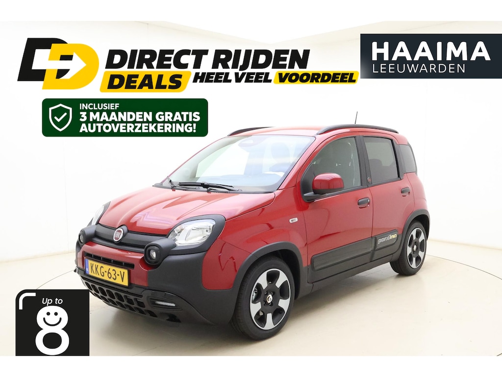 Fiat Panda 1.0 Hybrid Pandina | Navigatie via Carplay | 8 jaar speciale garantie | Hoge instap | DEMO | Parkeersensoren