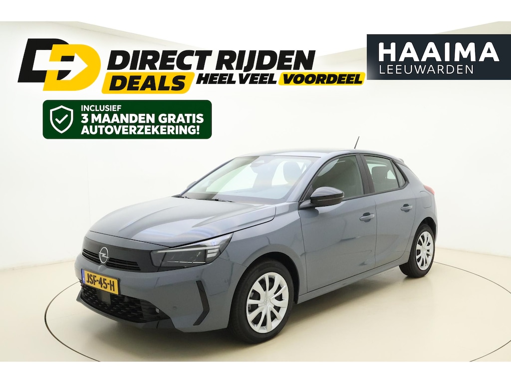 Opel Corsa 1.2 Turbo 100 PK | Navigatie via Carplay | Camera | Parkeersensoren | Cruise control | Airco | 8 Jaar garantie