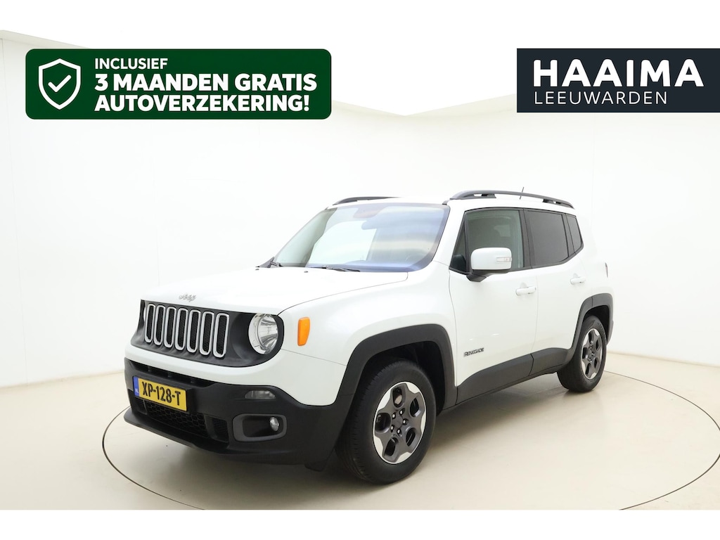 Jeep Renegade 1.6 E-Torq Longitude 110pk | Airco | Cruise Control | Audio | Lichtmetalen Velgen | Bluetooth | Dakrails