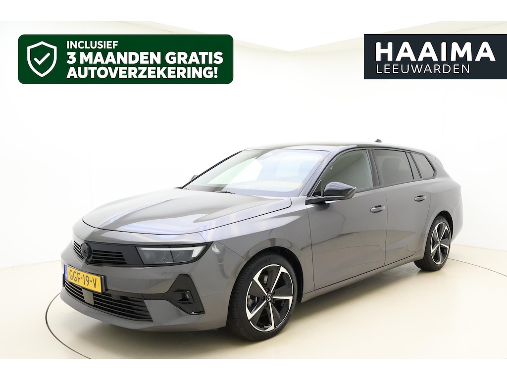 Opel Astra Sports Tourer 1.2 Turbo Hybrid GS 145 PK  Automaat | Navigatie | Climate control | Camera | Stoel & Stuurverwarming | Keyless | Lichtmetalen velgen | Extra getint glas