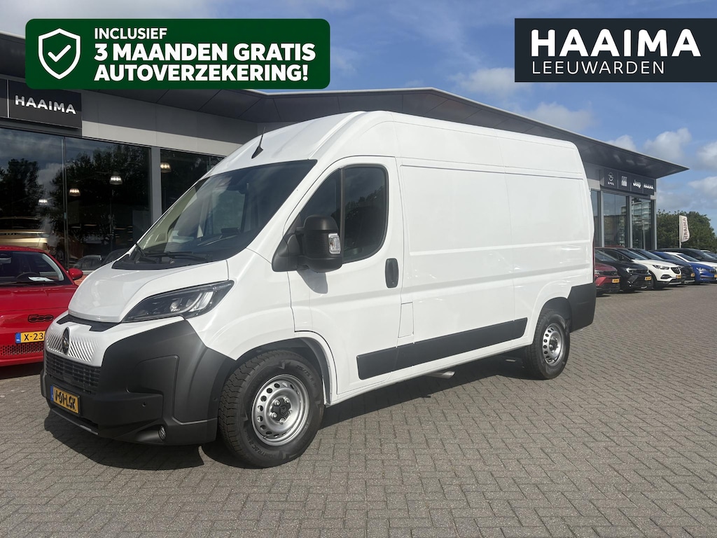 Citroën Jumper 2.2 BlueHDi 140 S&S L2H2 3.5t | Betimmering | Climate control | Achteruitrijcamera | Digitale binnenspiegel | Navigatie | 3 persoons