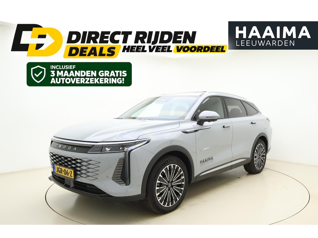 Omoda 9 1.5T-GDi SHS-P Premium 5p | €5.000 demo voordeel! | Panorama Schuif/kanteldak | Massagestoelen | Stoel & Stuurverwarming | AWD | Lederen bekleding | 7 jaar garantie!!