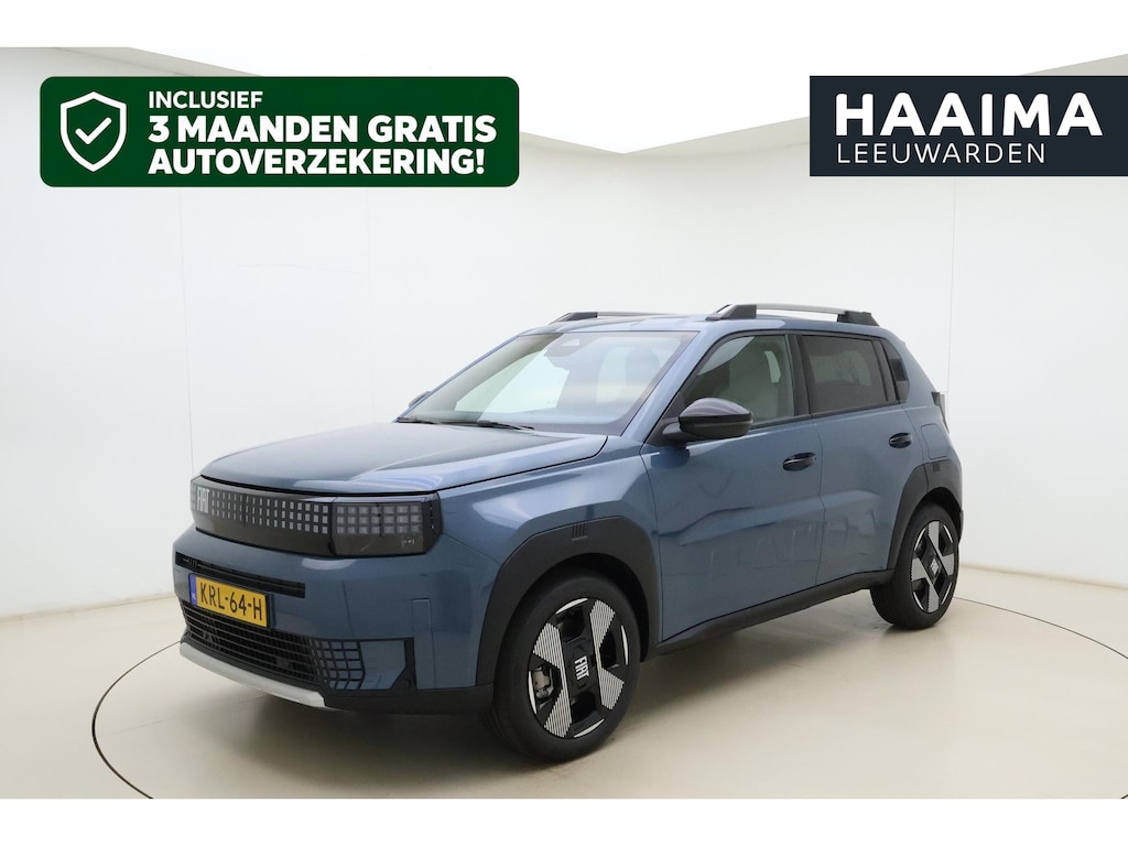 Fiat Grande Panda La Prima 11 kW 44 kWh | Navigatie | Camera | Stoelverwarming | Stuurverwarming | Cruise control | LED verlichting | Lichtmetalen velgen