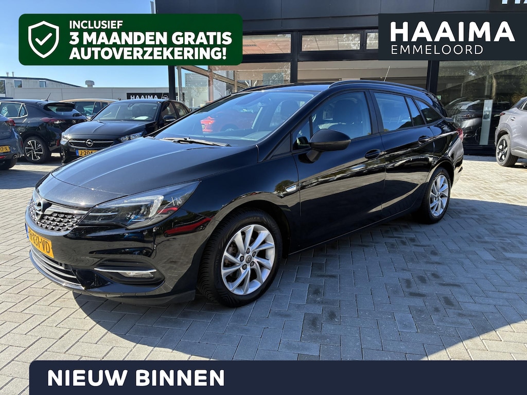 Opel Astra Sports Tourer 1.2Turbo 130Pk Edition | Climate control | Navigatie | Camera | Parkpilot | Trekhaak | Elektrisch Pakket | AGR Stoelen | Cruise control | LM-Velgen | All-Season banden