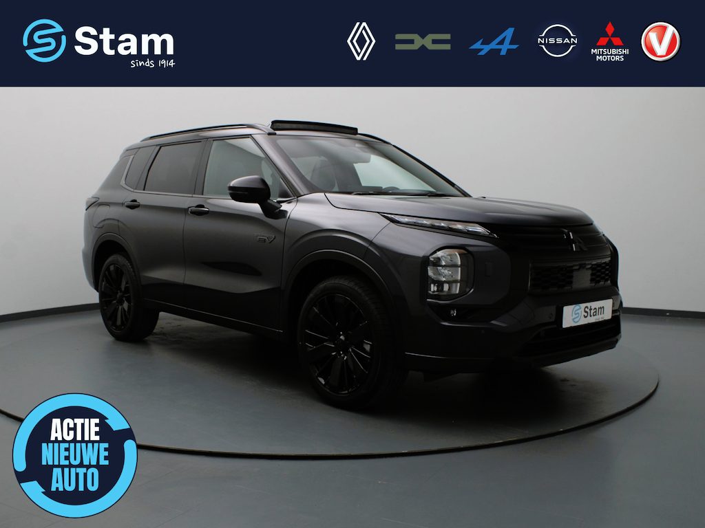 Mitsubishi Outlander 2.4 PHEV Black Edition Full option! Nieuwe auto!