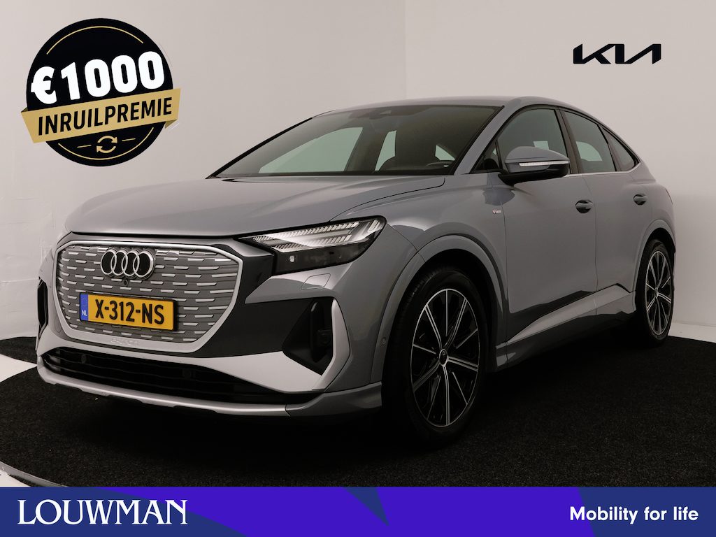 Audi Q4 Sportback e-tron 35 S edition 55 kWh | Stoelgeheugen | Matrix LED | Virtual Cockpit | Camera | Stoelverwarming | Elektrische Achterklep | €1000-inruilpremie