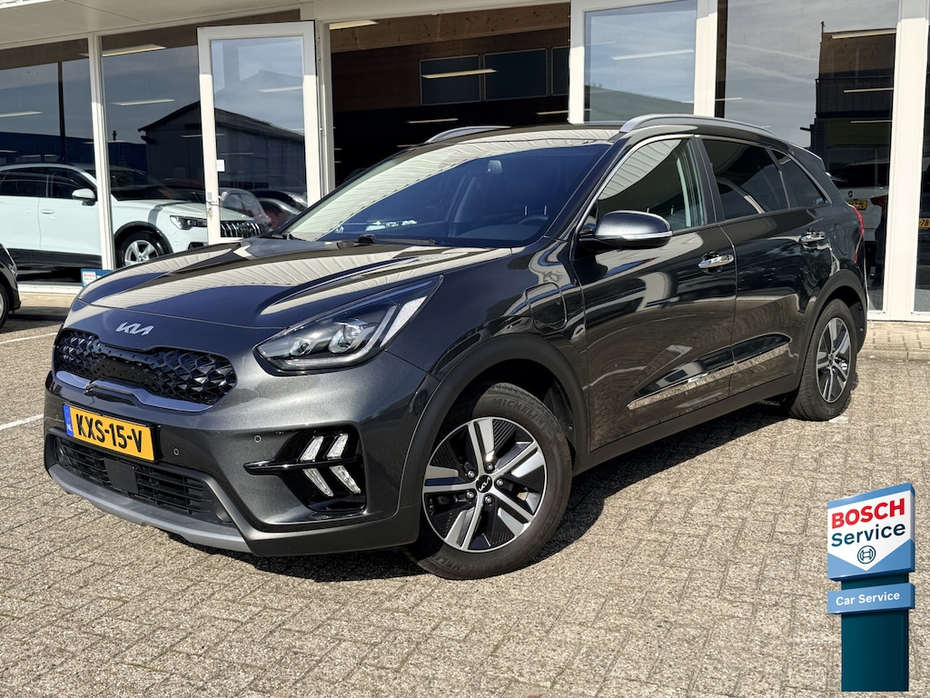 Kia Niro Hybrid 1.6 GDi PHEV DynamicPlusLine | Trekhaak | Keyless | Adapt. Cruise | Apple/Android | Stuur en stoelverwarming | Camera