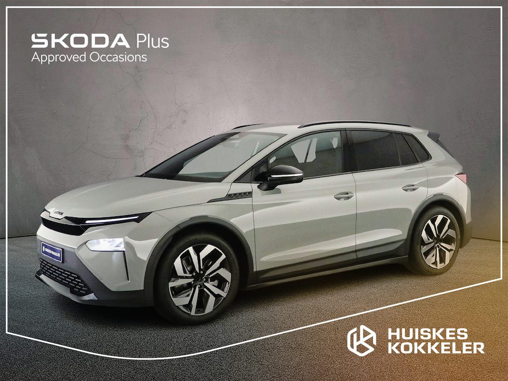 Skoda Elroq 85 Sportline 286pk Automaat Trekhaak, Adaptive cruise control, Navigatie, Achteruitrijcamera, LED koplampen, Stuurwiel verwarmd, App connect