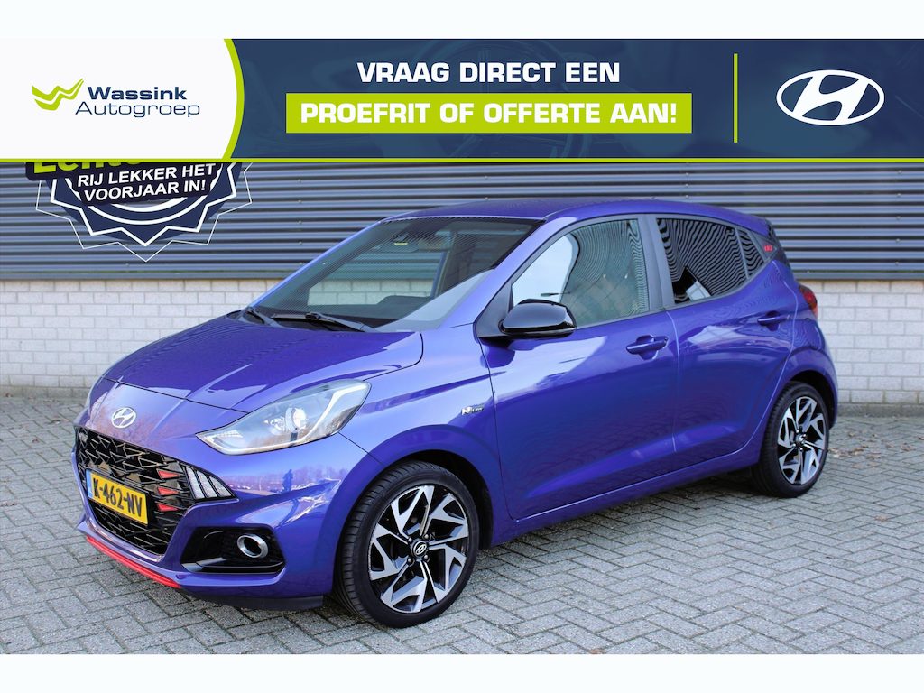 Hyundai i10 1.0i 100pk N-Line | Achteruitrijcamera | Stoelverwarming | Apple Carplay en Android Auto