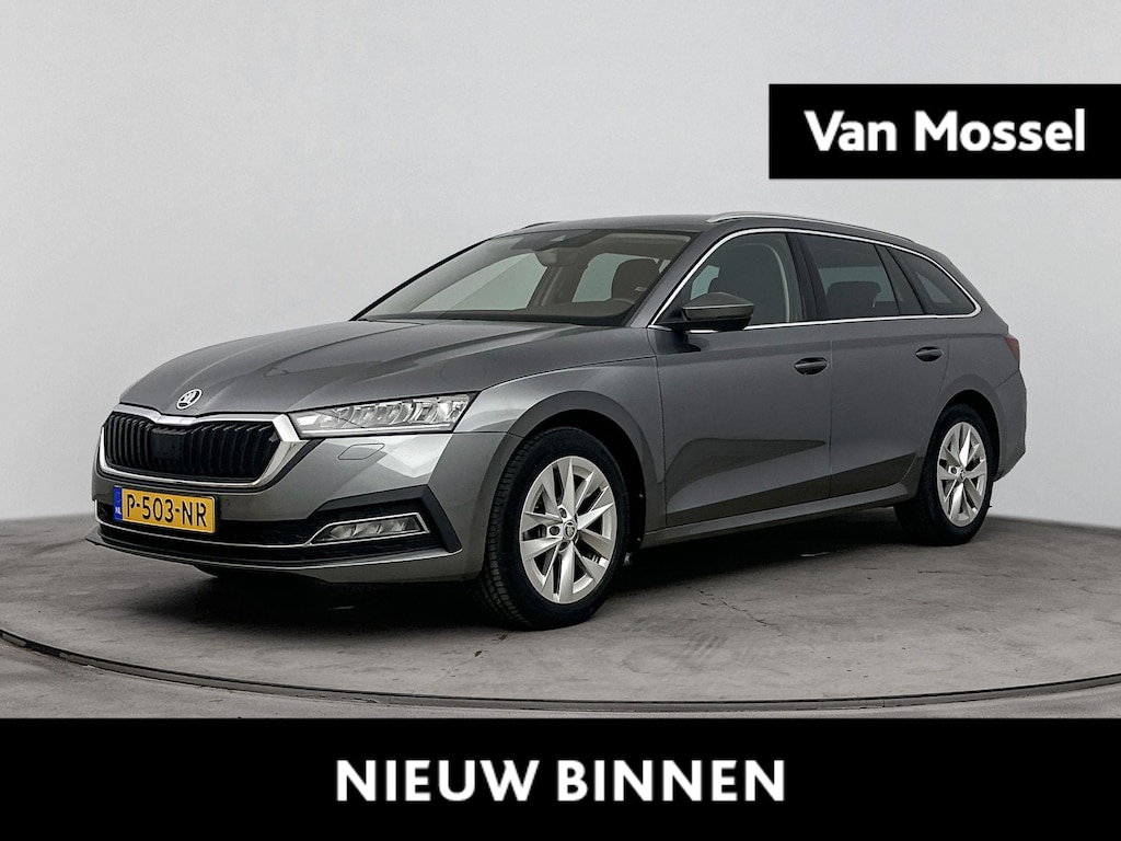 Skoda Octavia Combi 1.0 e-TSI Business Edition Plus | Automaat | LED Koplampen | Navigatie | Trekhaak | Climate Control | Adaptive Cruise Control | Travel pakket | Apple Carplay/Android Auto | Elektrische achterklep | Stoelverwarming | Privacy Glass | Parkeersensoren | Lichtmetalen velgen |