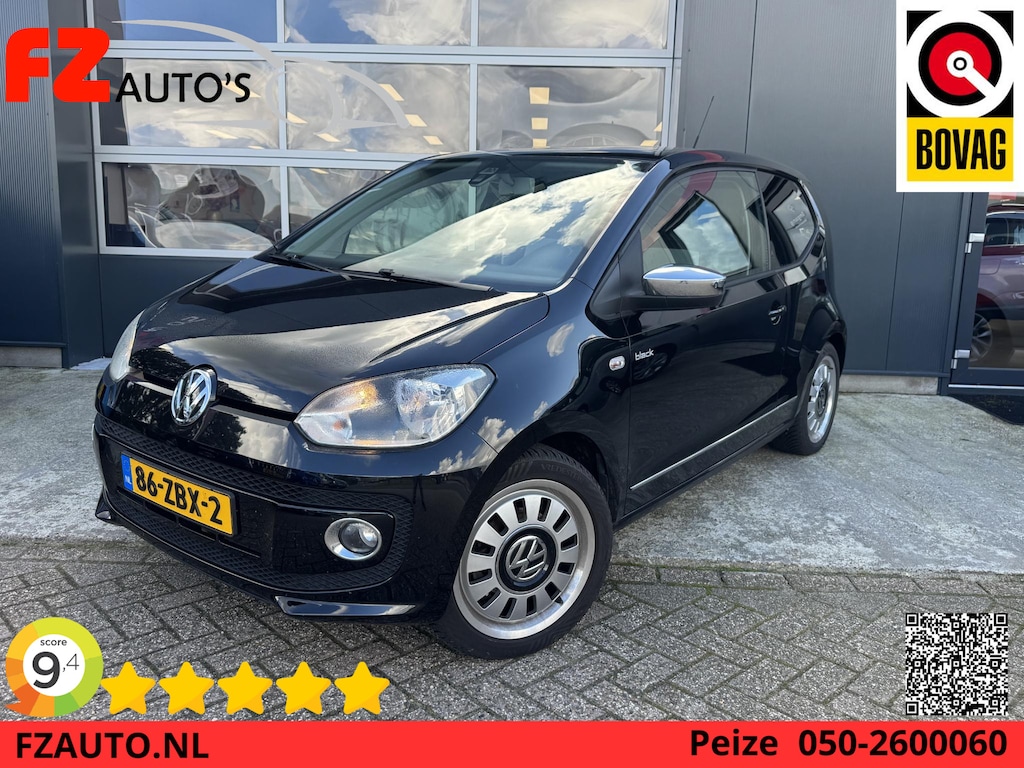 Volkswagen Up! 1.0 high up! BlueMotion - Panoramadak - Lichtmetalen velgen - Airconditioning
