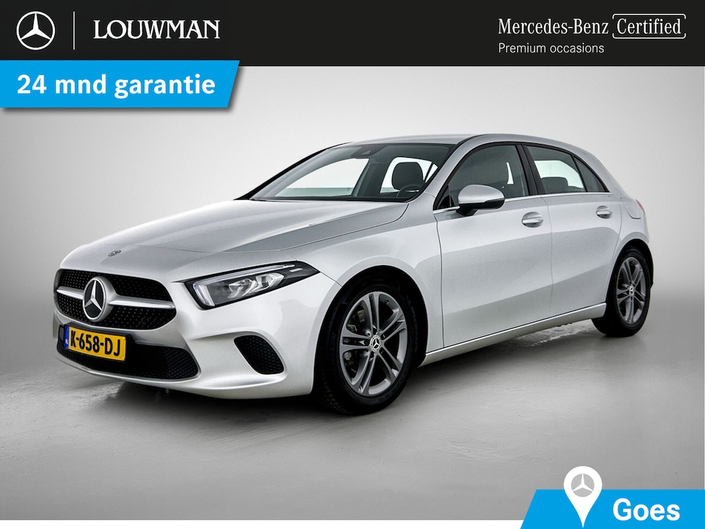 Mercedes-Benz A-klasse 160 Style | Handgeschakeld | Led verlichting | Achteruitrij camera | Cruise control | Inclusief 24 maanden MB Certified garantie voor Europa. garage-sale