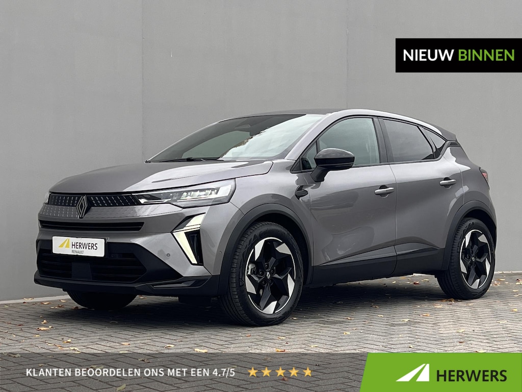 Renault Captur 1.8 E-Tech full hybrid 160 techno / Fabrieksgarantie tot 03-2029 / Pack Winter / Stuur- & stoelverwarming / Climate Control / Navigatie groot scherm / Apple Carplay Android / 18" LM wielen /
