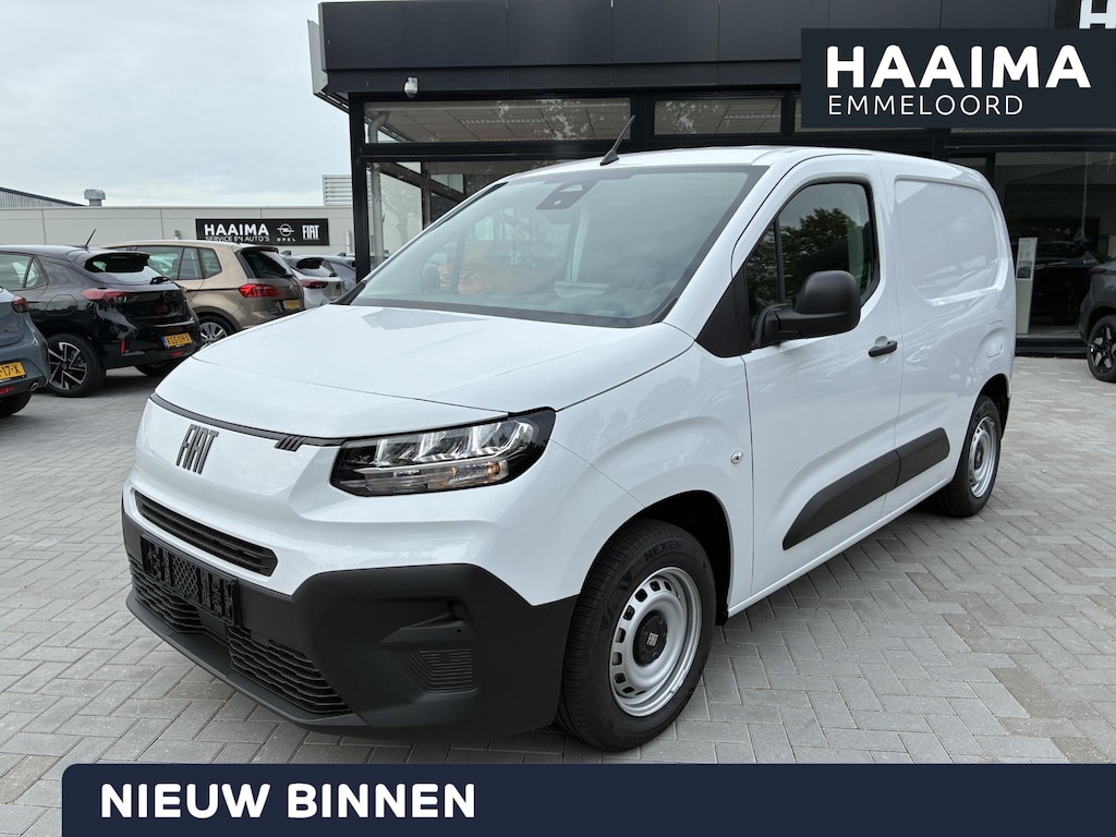 Fiat Doblò 1.5D 100pk L1 650kg | NIEUW Direct Leverbaar | Airconditioning | Cruise control | Camera | Laadruimte Betimmering | Navigatie via Apple Carplay/Android Auto
