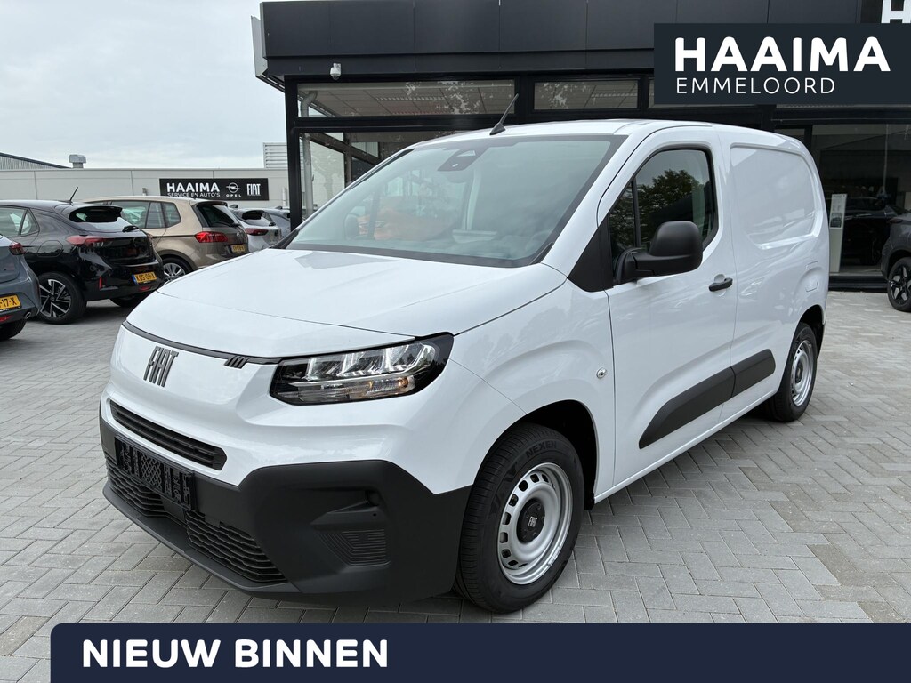 Fiat Doblò 1.5D 100pk L1 650kg | NIEUW Direct Leverbaar | Airconditioning | Cruise control | Camera | Laadruimte Betimmering | Navigatie via Apple Carplay/Android Auto