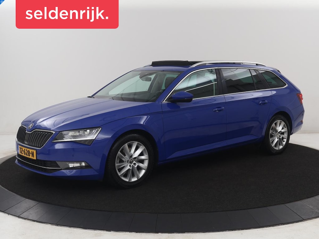 Skoda Superb Combi 1.5 TSI ACT Ambition Business | Panoramadak | Trekhaak | Memory | Adaptive cruise | Carplay | Stoelverwarming | Full LED | Park assist |