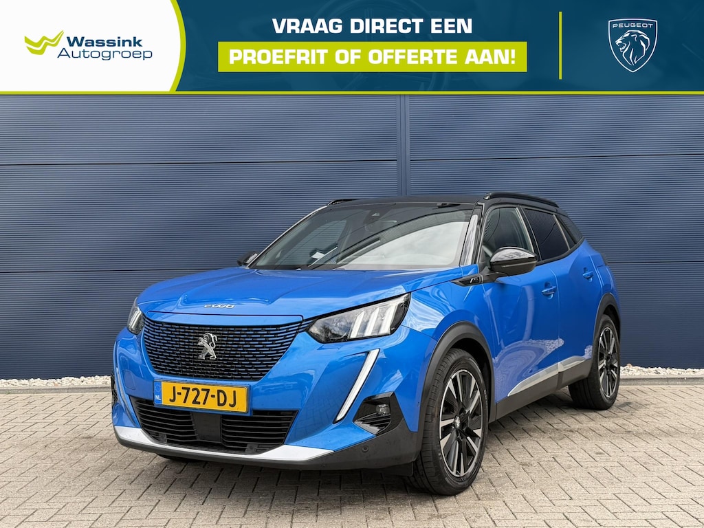 Peugeot e-2008 EV GT Pack 50 kWh | Panorama dak | Stoelverwarming | Achteruitrijcamera | Apple carplay/Android auto | Cruise control
