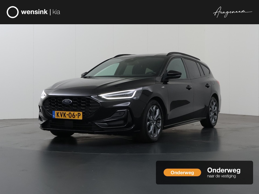 Ford Focus Wagon 1.0 EcoBoost Hybrid ST Line X 155pk Automaat | Afn. Trekhaak | Winterpakket | Adaptieve Cruise Control | Camera |