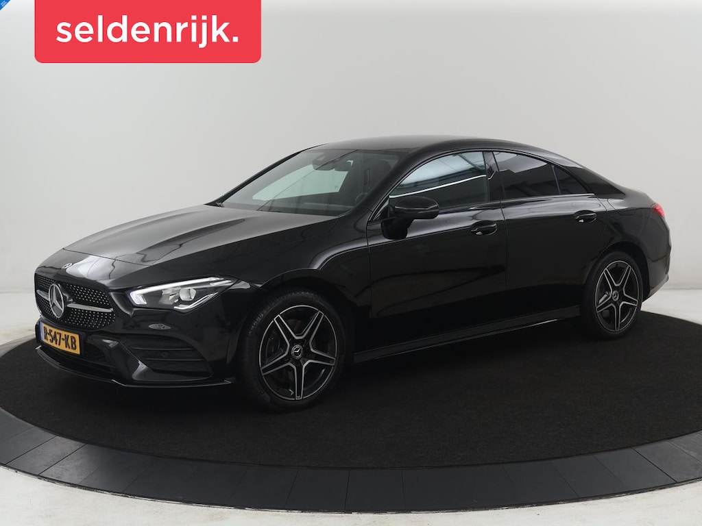 Mercedes-Benz CLA 250 e Business Solution AMG Limited | SOH 91.0% | Trekhaak | Leder/alcantara | Stoelverwarming | Sfeerverlichting | Camera | Park assist | Full LED |