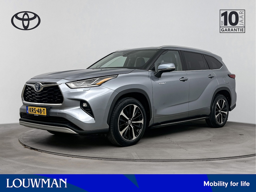 Toyota Highlander 2.5 AWD Hybrid Premium | Parkeersensoren V+A | JBL | Blindspot | Stuur-Stoelverwarming |