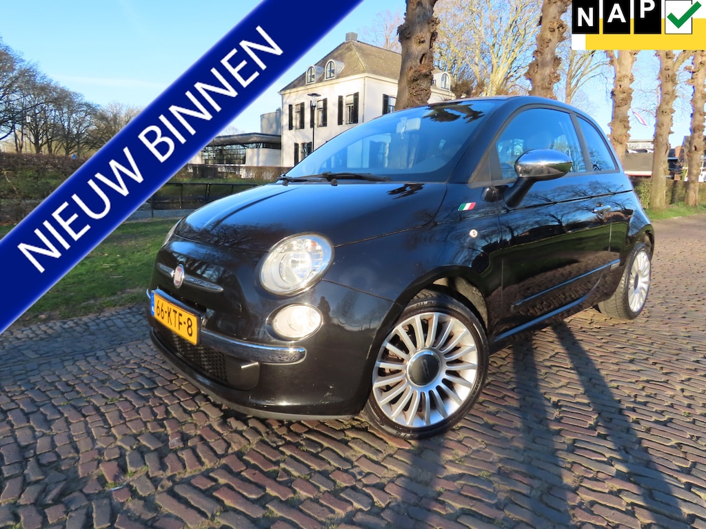 Fiat 500 1.2 Sport Automaat Airco Leer/Stof Sportstoelen Bleutooth Lm Velgen