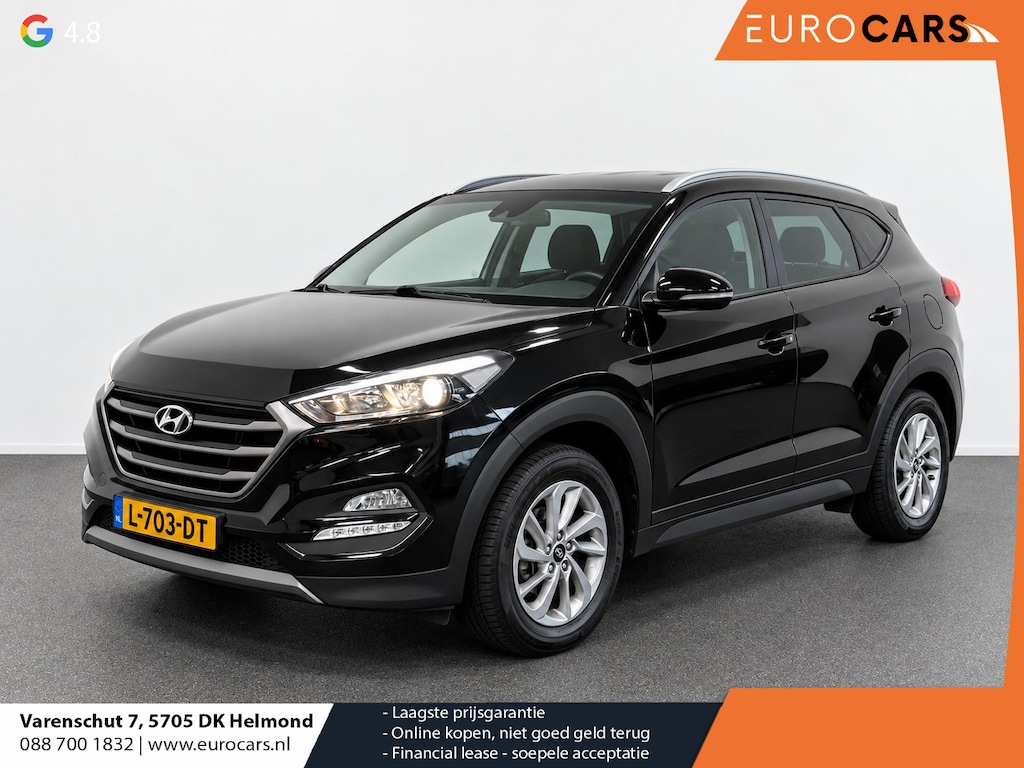 Hyundai Tucson 1.6 T-GDi i-Motion 4WD Trekhaak Camera Navigatie Stoel en Stuurverwarming DAB Bluetooth Climate Control Parkeersensoren