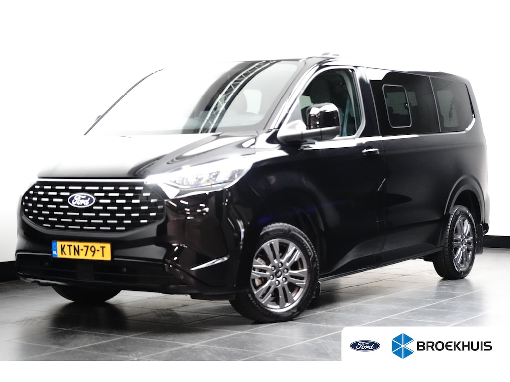 Ford Transit Custom Tourneo 340 2.5 PHEV L1H1 Titanium | Stoel- Stuurverwarming | Parkeersenoren + Camera | Keyless | LED | Apple Carplay/Android Auto | Apple Carplay/Android Auto|telefoonintegratie premium | Electronic climate controle | Keyless entry