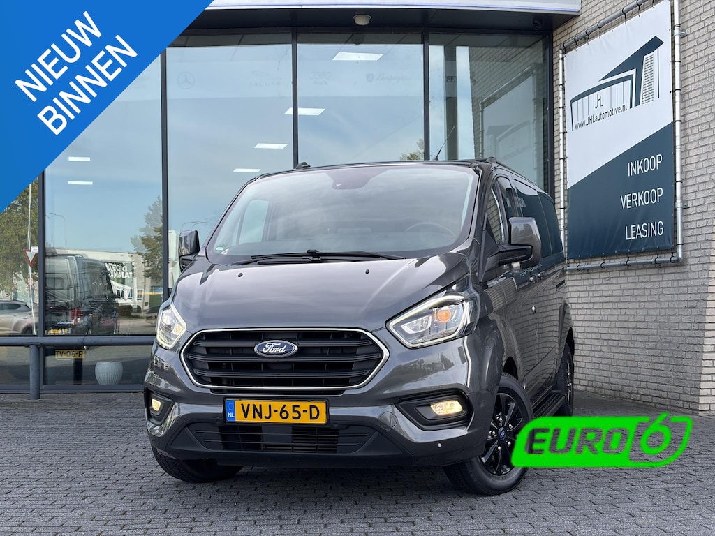 Ford Transit Custom 320 2.0 TDCI L2H1*PLATINUM*DC*2X SCHUIF*HAAK*VOL!*