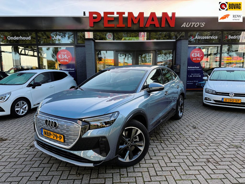 Audi Q4 Sportback e-tron 40 Edition 77 kWh |Matrix | Camera | Stoelverwarming | ACC | Elektrische achterklep |