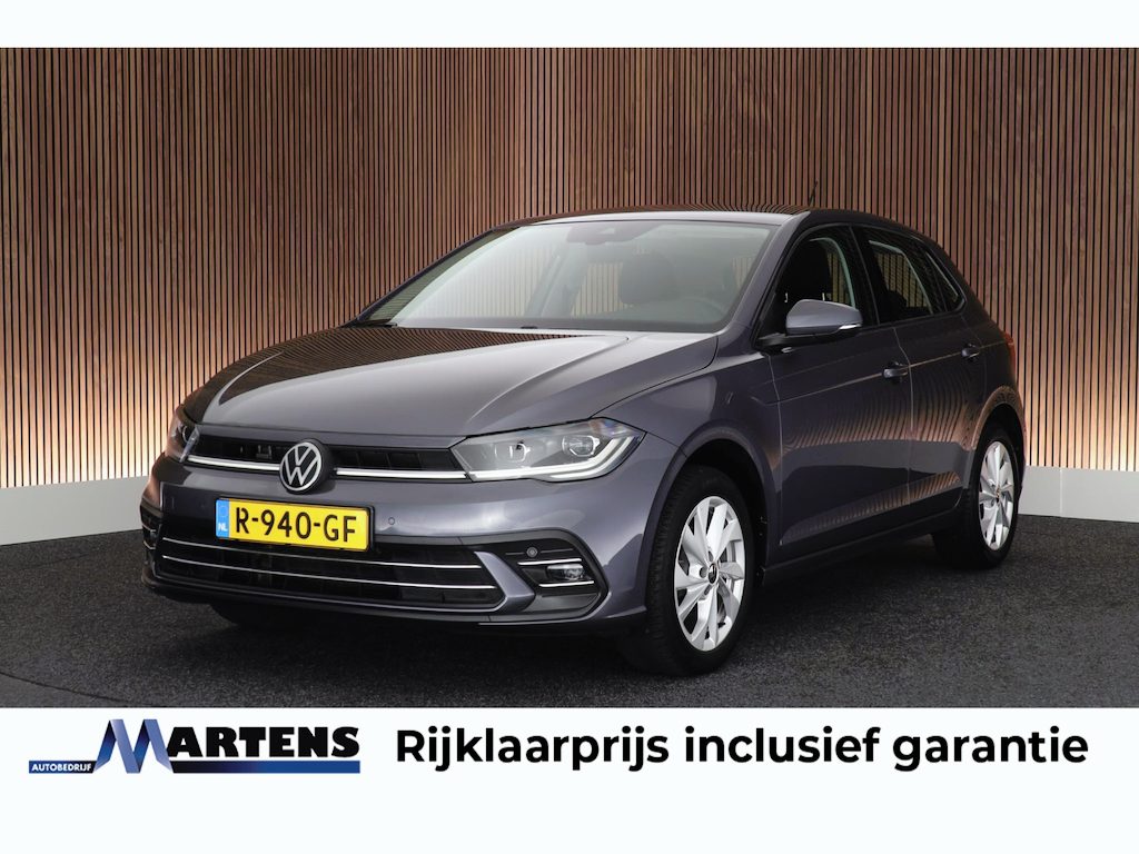 Volkswagen Polo 1.0 TSI 95pk Style LED Koplampen Parkeersensoren Virtual Cockpit Navigatie