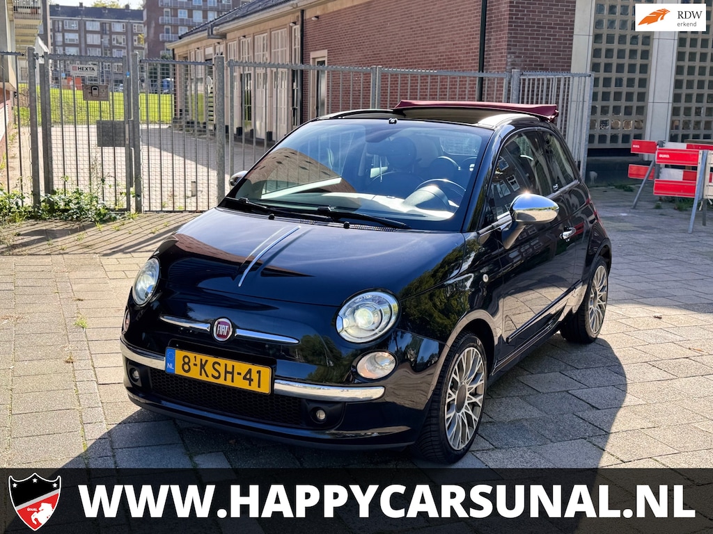 Fiat 500C 0.9 TwinAir Lounge, AIRCO, LEER, XENON, NAP
